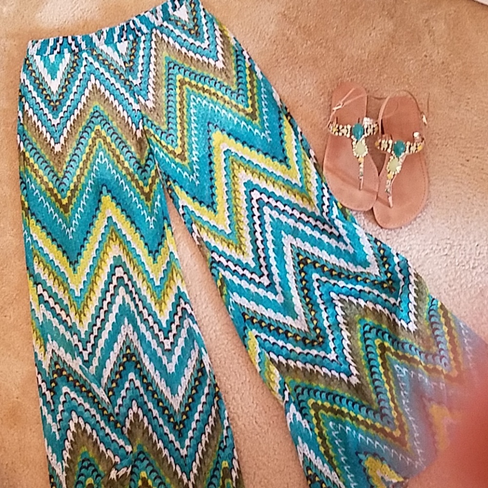 Palazzo pants.